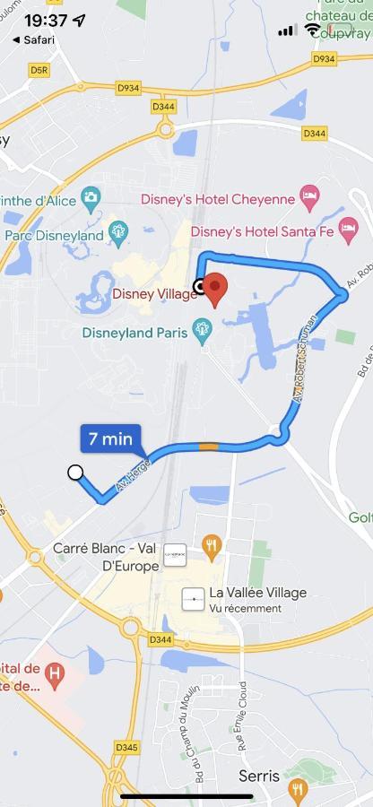 T3 Riviera Apartment Near Disneyland Paris Chessy  Bagian luar foto